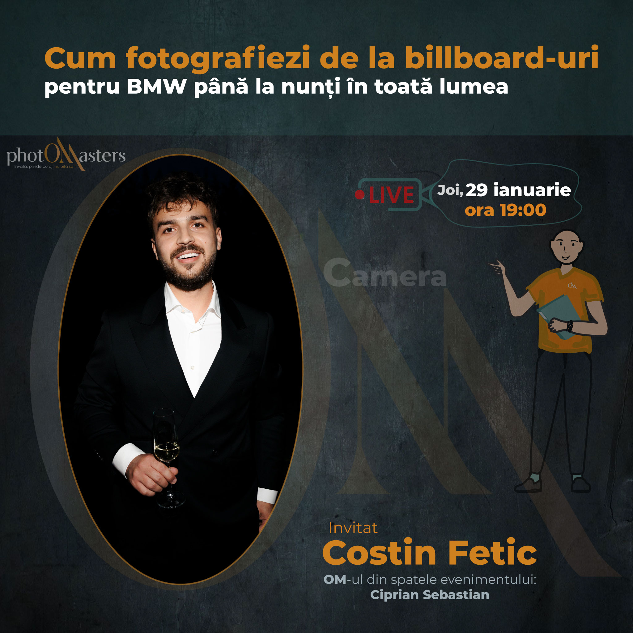 Cum fotografiezi de la bilboard-uri pentru BMW până la nunți în toată lumea